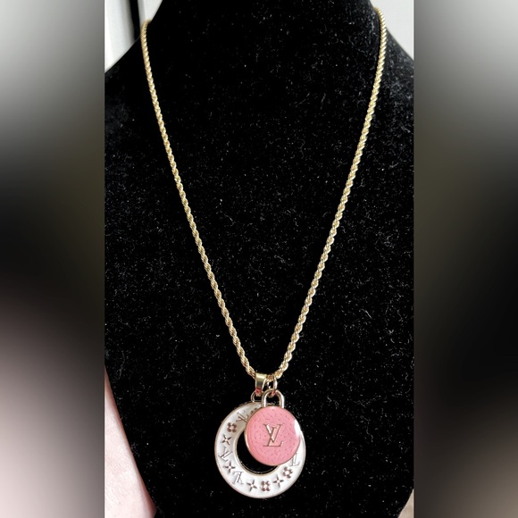 Authentic Louis Vuitton Two Charm Necklace - Picture 3 of 3